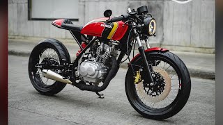 HONDA TMX150 SUPREMO CAFE RACER BUILD  La Garahe Motorcycles  Classic Custom MC [upl. by Manville]