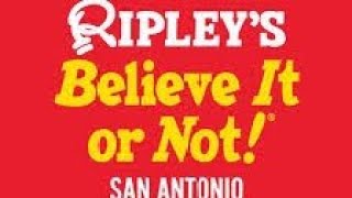 Ripleys believe it or not museum in San Antonio Part 1 [upl. by Oznola857]