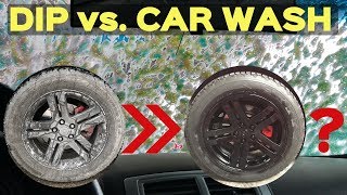 Do Plasti Dipped Rims Last in an Automatic Car Wash TESTING [upl. by Wane]