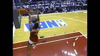 Spud Webb  1989 NBA Slam Dunk Contest Third Place  Final Appearance [upl. by Nadab]