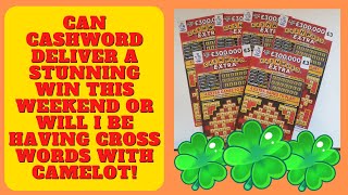 6 Fun scratch cards to brighten your day £18 of the £3 Cashword Extra scratch tickets [upl. by Farnham]