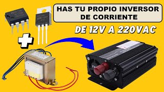 Has tu Propio Inversor de Corriente de Onda Cuadrada ¿Cómo Funciona un Inversor de Corriente [upl. by Anil276]