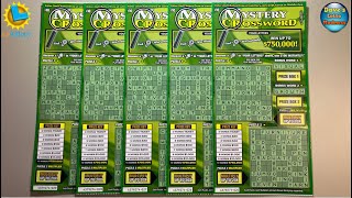 750K PRIZE MYSTERY CROSSWORD SCRATCH OFF TICKETS [upl. by Peterson]