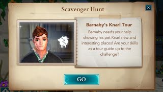 Barnabys Knarl Tour  Scavenger Hunt  Harry Potter Hogwarts Mystery Walk Through  Zeny Plays [upl. by Lunetta]