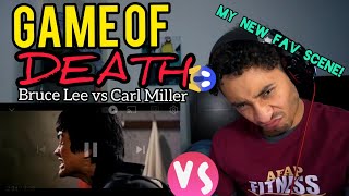 Bruce Lee VS Carl Miller Game of Death REACTION [upl. by Paten]