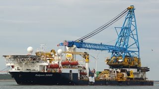 Saipem 3000  self propelled DP crane vessel [upl. by Ak]