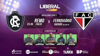 REMO 2 X 1 FERROVIÁRIO AO VIVO  SÉRIE C 2024 [upl. by Adella]