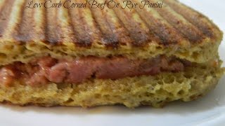 Corned Beef On Rye Panini [upl. by Oderfigis]