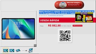 Conheça Tablet 2022 NOVO BMAX MaxPad I11 UNISOC T618 Octa Core 8 GB RAM 128 GB ROM [upl. by Hanahsuar]