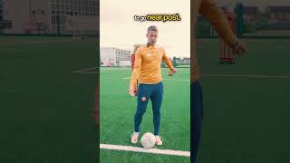 Three best crosses 3 FAR POST LIFT football footballbasics footballsoccer [upl. by Atina338]