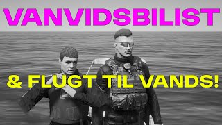 Vanvidsbilist amp flugt til vands [upl. by Nido]