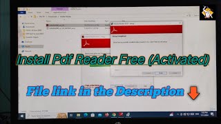 How to Install Free Pdf Reader or Adobe Reader  Free main PDF file Viewer kaise Install karen 🖥️ [upl. by Eiznekcm]