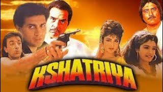 Kshatriya 1993 multi Subtitles Full Bollywood Hindi Movie Sanjay Dutt Sunny Deol Divya Bharti [upl. by Areic]