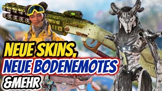 NEUE SKINS NEUE BODENEMOTES und LegendenPickraten  Apex Legends Season 9 DeutschGerman [upl. by Alaecim]