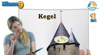 Kegel Volumen Fläche Rauminhalt  Klasse 9 ★ Übung 1 [upl. by Tooley702]