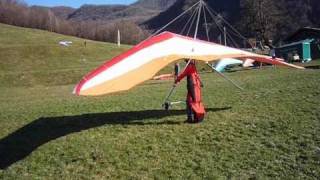 Scuola di volo in deltaplanoHang gliding school 4 [upl. by Bowra]