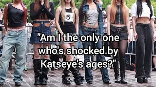 The Ages Of Katseye Members Generate Controversy Due To Their Appearances Kpop [upl. by Silvers]