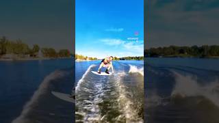 POV Insta360  Is Ronix One the poppiest wakeboard youtubeshorts water sunset lake moomba [upl. by Grinnell756]