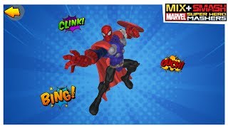 Marvel Super Hero Mashers Spiderman Ironman Hulk [upl. by Nolak]