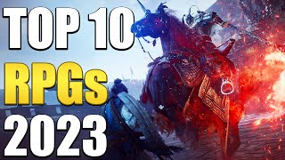 Top 10 RPGs You Should Play In 2023 [upl. by Hgielsa566]