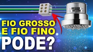 FIO fino do CHUVEIRO por quê 🚿 [upl. by Cynarra936]