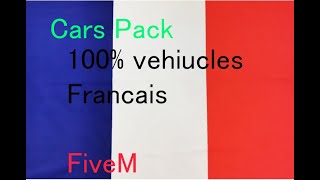 GTA 5 Cars Pack Vehicules Francais FiveM RP [upl. by Rech763]