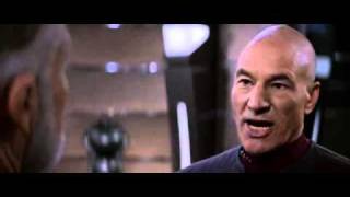 STAR TREK 9 INSURRECTION Picard and Dougherty  Justice and Injustice german [upl. by Snevets619]