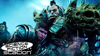 Blackhand Kills Lothars Son  Warcraft The Beginning  Science Fiction Station [upl. by Laehcym]