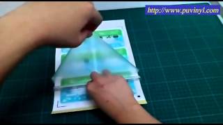 How to Apply Laminating Film on PVC Sticker Manually [upl. by Metzgar]