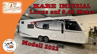 Wahnsinns Wohnwagen Kabe Imperial 780 TDL FK KS Modell 2022 [upl. by Liv200]