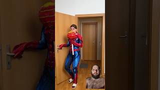 Spider Girls Saved marvel spiderman funny superman cosplay [upl. by Liv]