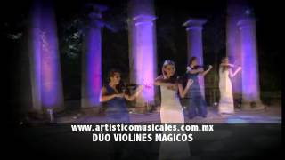 Violines Magicos Show Solista Dúo Trío ó Cuarteto Contratos Tel5519898574 CelWhats 5513538159 [upl. by Arnuad481]