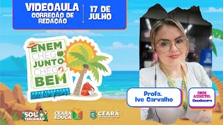 Enem Não Tira Férias  Linguagens  Aula de Redação [upl. by Llehcar]