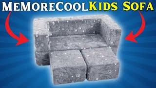 UNBOXING and REVIEW of MeMoreCool Kids Sofa Couch [upl. by Adnak]