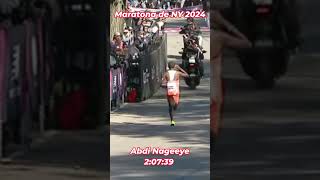 Abdi Nageeye Brilha na Maratona de Nova York 2024” shorts [upl. by Eirelav141]