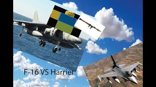 F16 vs Harrier WAR TYCOON [upl. by Klug]