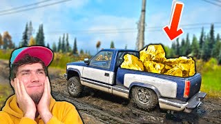 НАМ РЕАЛЬНО ПОВЕЗЛО НАШЕЛ ОГРОМНЫЙ САМОРОДОК ► Gold Rush 2 [upl. by Hewitt197]