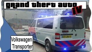 GTA4 Volkswagen transporter police NL [upl. by Nilhsa]