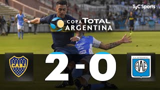 Copa Argentina Boca 20 Estudiantes Rio Cuarto [upl. by Naellij]