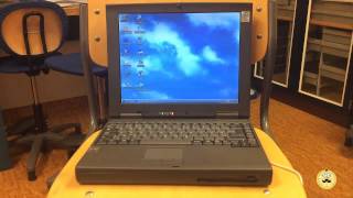 FIRST START UP in 20 YEARS Windows 98 Startup Shutdown laptop [upl. by Underwood]