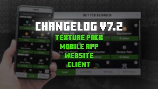 Better Bedrock Changelog v72 1  Client release on windows  New Texture Pack version  Showcase [upl. by Wall]