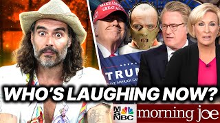 Morning Joe Hosts Baffled By Crowds Reaction To Trump Joke [upl. by Nadab]