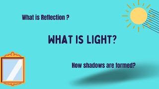 What is Light How do we see objects Sources of Light  Reflection  Shadows [upl. by Cissiee]