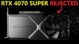 RTX 4070 SUPER BAD Sales Leak Gamers want more than 12GB  AMD RX 7900 XT 749 Price Drop [upl. by Hsital]