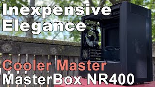 A Great Little PC Case  The Cooler Master NR400 Unbox and Overview [upl. by Fransis]