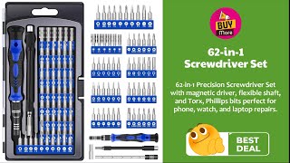 62 in 1 Precision Screwdriver Set [upl. by Laban]