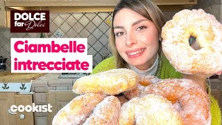 Ciambelle intrecciate super soffici la ricetta facile per delle brioche golose [upl. by Quintus273]