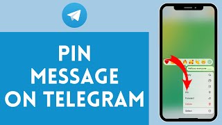 How to Pin Message on Telegram 2024  Telegram Tutorial [upl. by Attemaj]