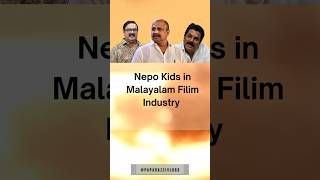 Nepo Kids in Malayalam film industry mukesh sidhique malayalamactors nepokids mollywoodtalks [upl. by Adnorrahs]