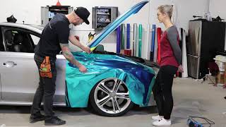 HowTo Chrome Vinyl Wrap  With details and corners [upl. by Dupre]